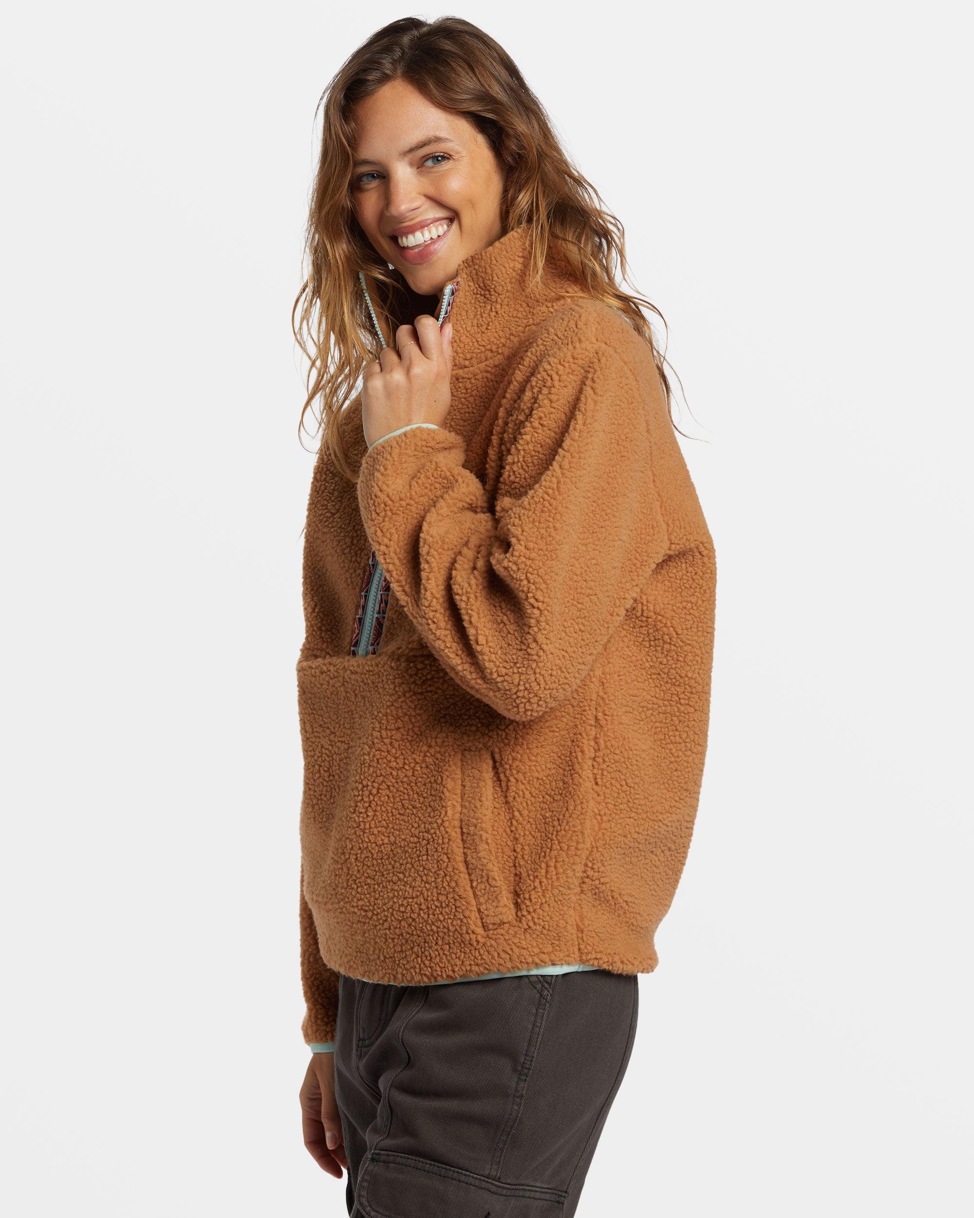 Horizon Half-Zip Fleece - Sandalwood Female Product Image