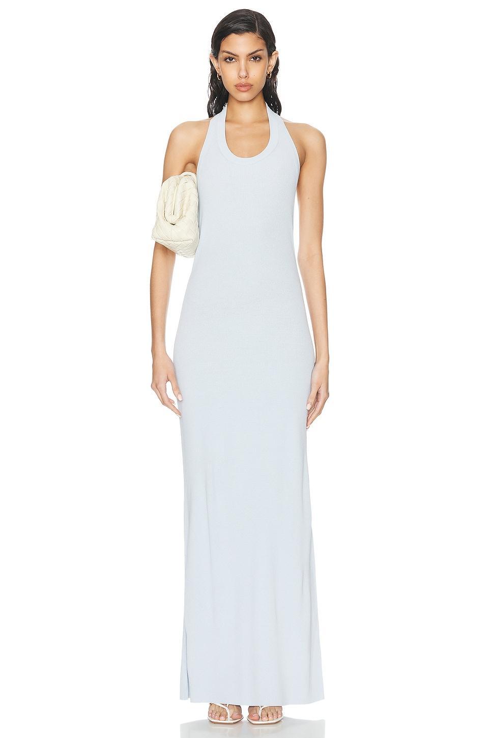 Womens Meryl Halter Column Gown Product Image