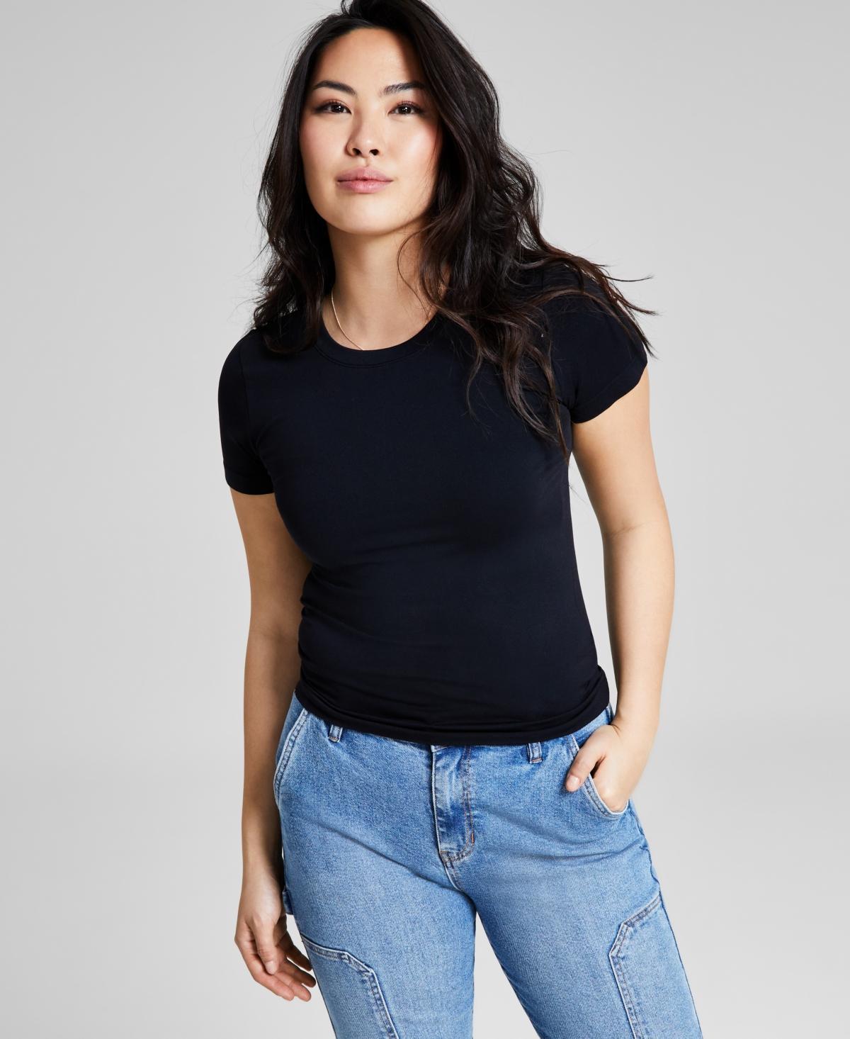 And Now This Womens Seamless Short-Sleeve Top, Created for Macys product image