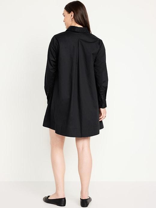 Loose Mini Shirt Dress Product Image