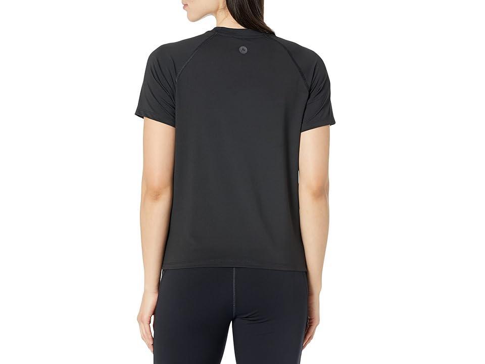 Marmot Windridge Short Sleeve (Black) Women's Clothing Product Image