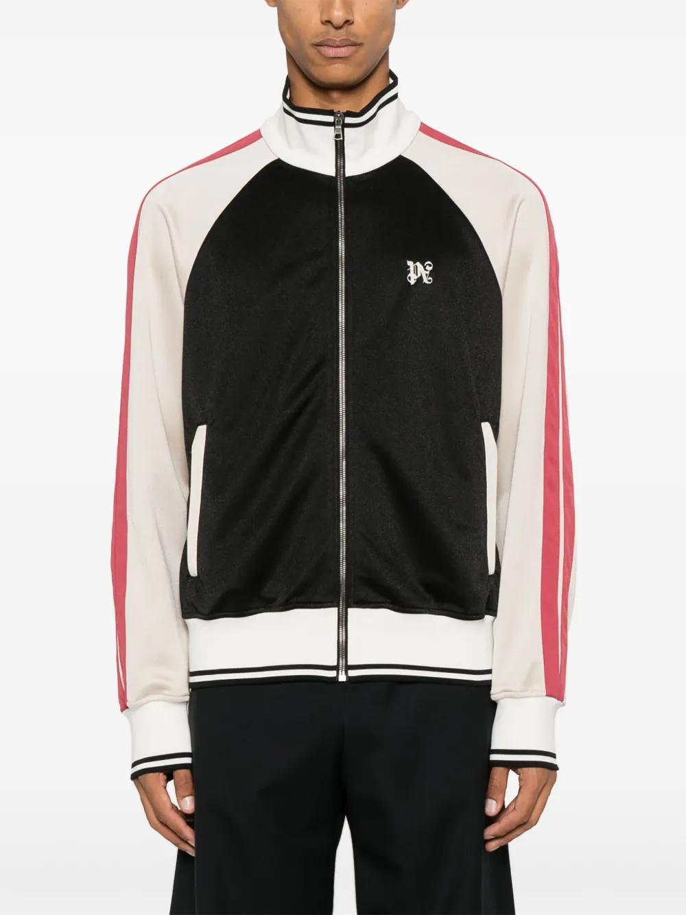 monogram colour-block track jacket Product Image