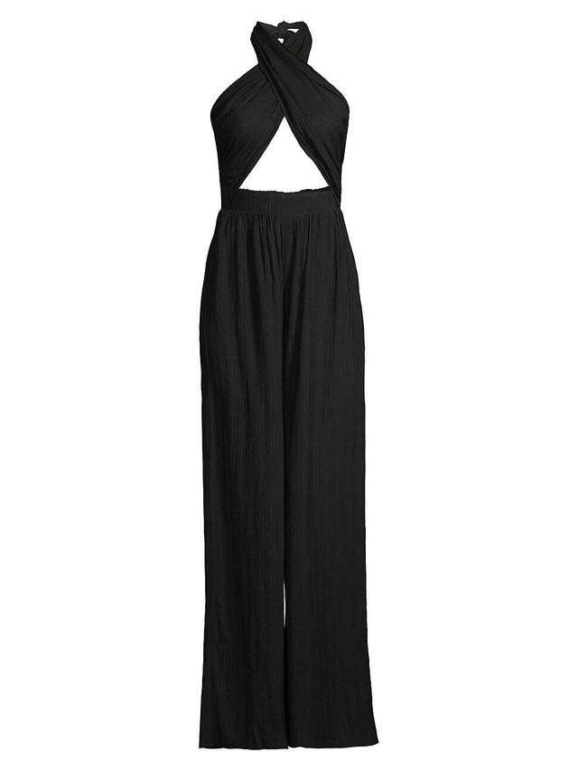 Womens Kiwanda Cut-Out Wide-Leg Jumpsuit Product Image