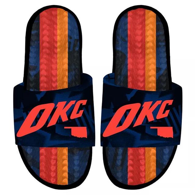 Mens ISlide Oklahoma City Thunder 2023/24 City Edition Gel Slide Sandals Product Image