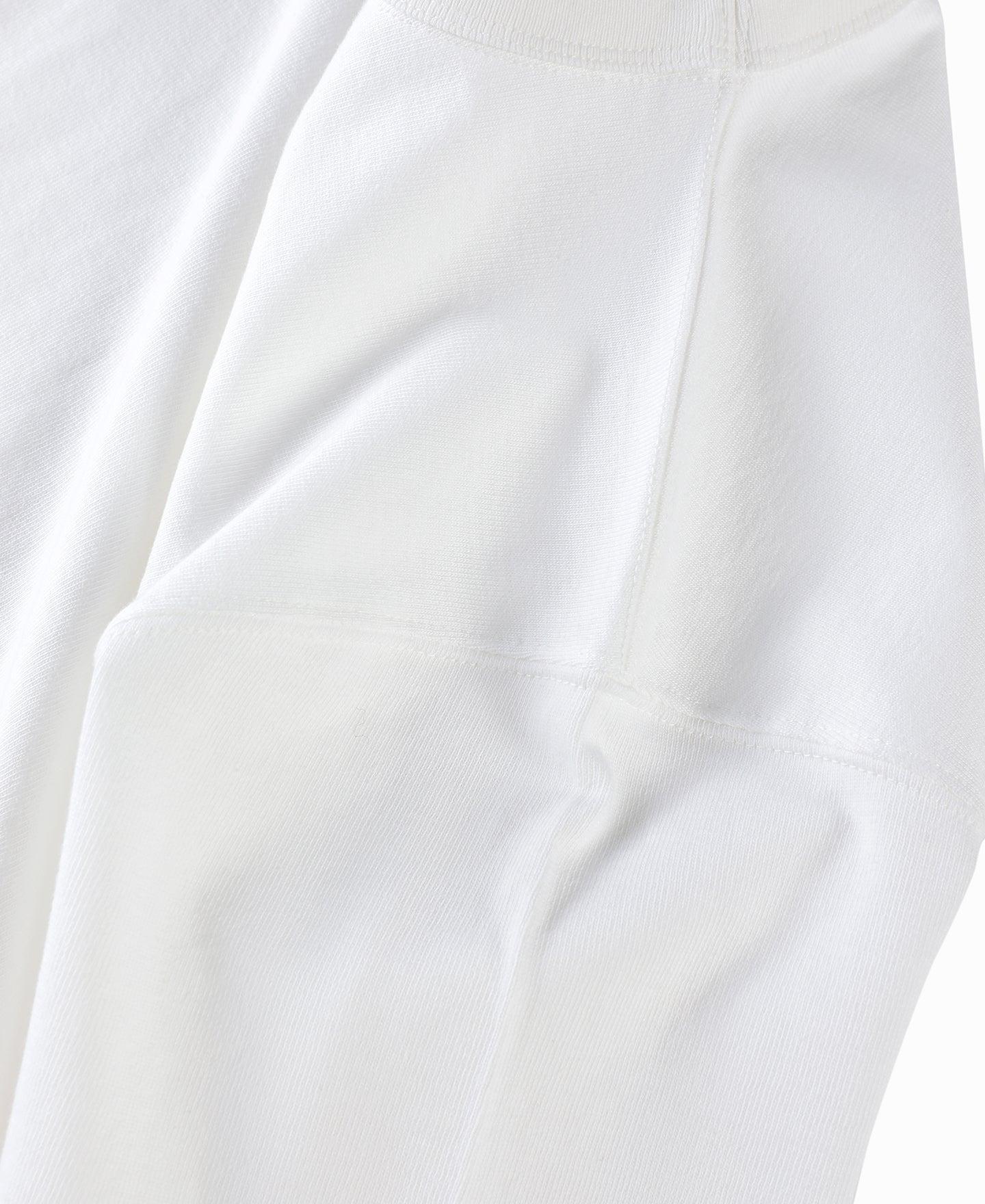 Loopwheel Tubular Athletic T-Shirt - White Product Image