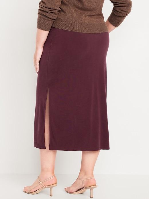 Ribbed Maxi Skirt Product Image