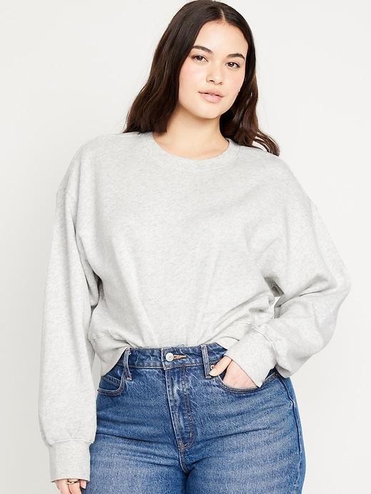 SoComfy Drop-Shoulder Crew-Neck Sweatshirt Product Image