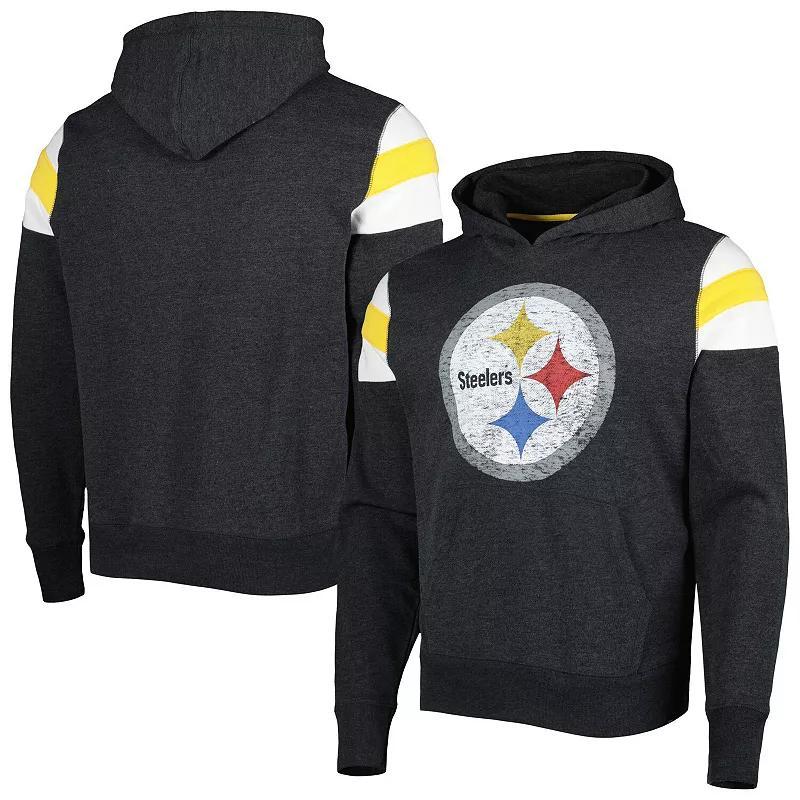 Mens 47 Black Pittsburgh Steelers Premier Nico Pullover Hoodie Product Image