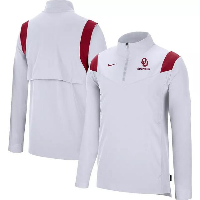 Mens Nike Oklahoma Sooners Coach Quarter-Zip Top Product Image