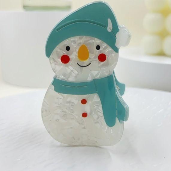 Snowman Hair Claw Product Image