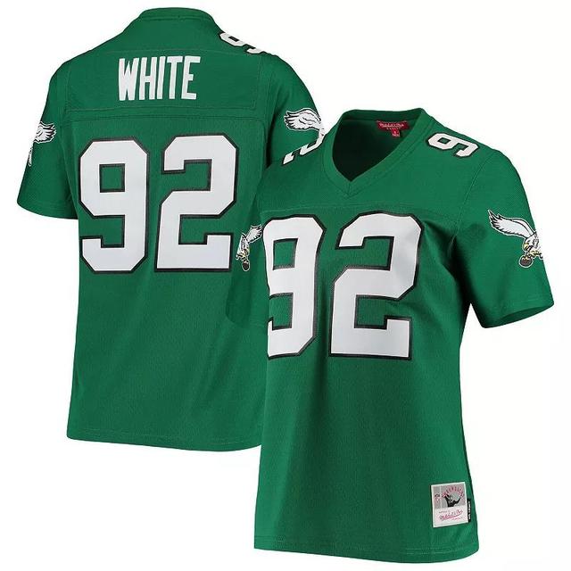 Womens Mitchell & Ness Reggie White Kelly Philadelphia Eagles 1990 Legacy Replica Jersey Product Image