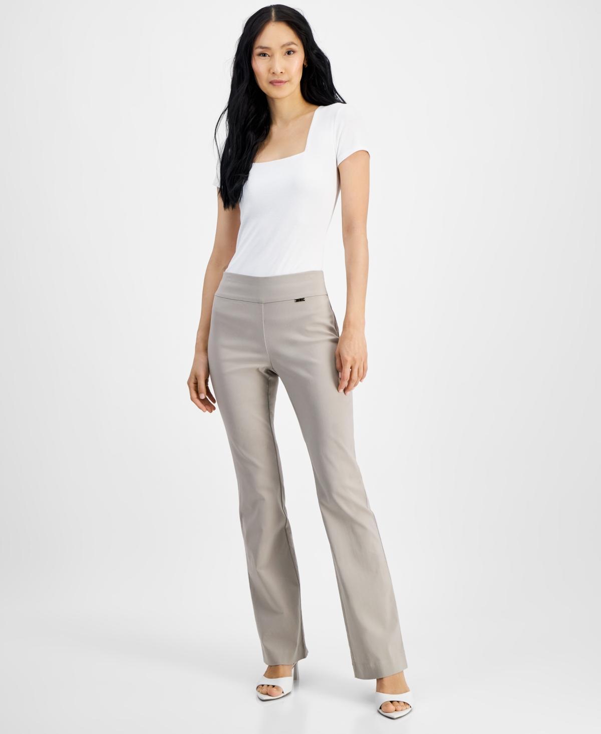 Women's Tummy-Control Mini Bootcut Pants, Created for Macy's  Product Image