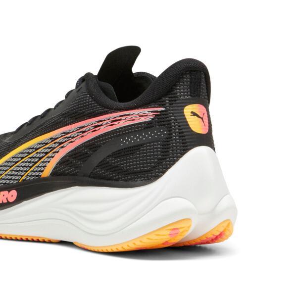 PUMA Velocity NITROâ¢ 3 Women's Running Shoes in Black/Silver/Sun Stream Product Image