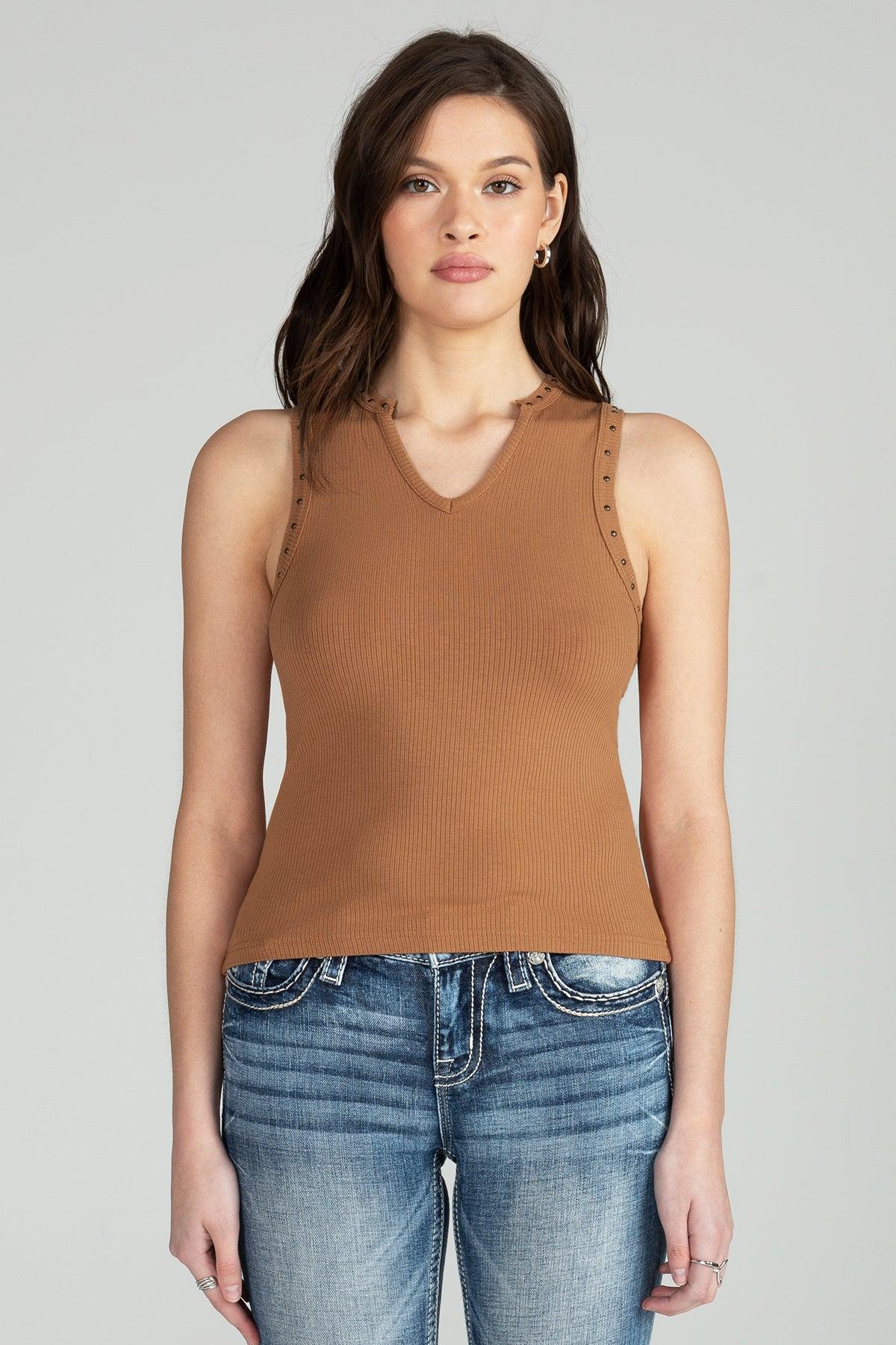 Studded Knit Tank Product Image