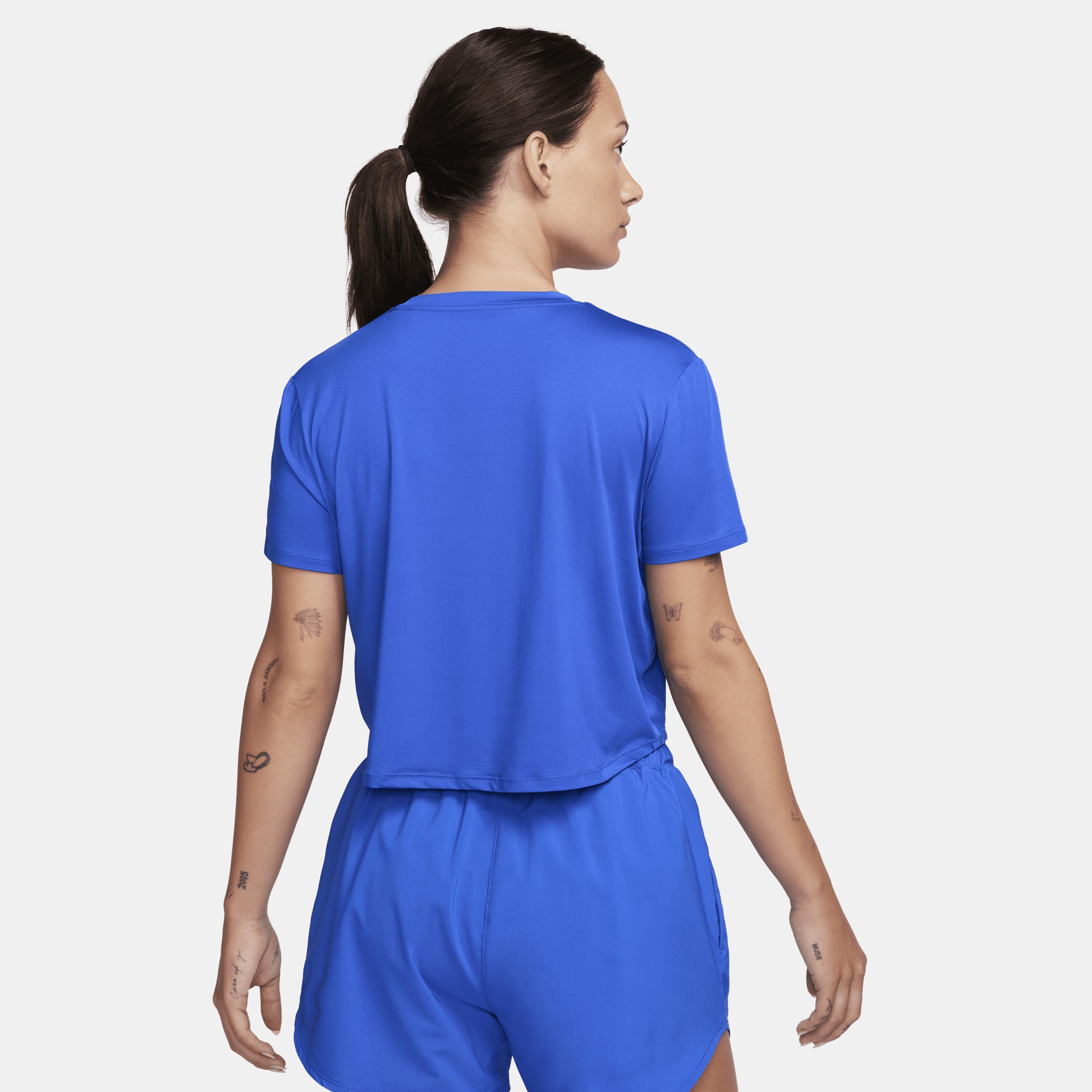 Nike Women's One Classic Dri-FIT Short-Sleeve Cropped Top Product Image