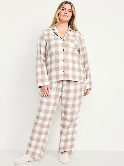 Flannel Pajama Set for Women Product Image