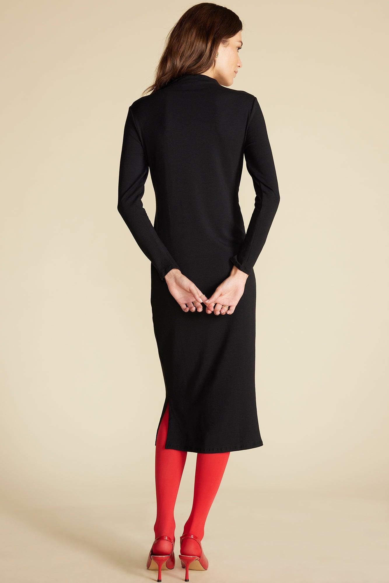 Castile Reverie Knit Dress - Black Product Image