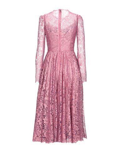 DOLCE & GABBANA Woman Midi Dress Antique Rose Size 6 Viscose, Polyamide, Polyester In Pastel Pink Product Image