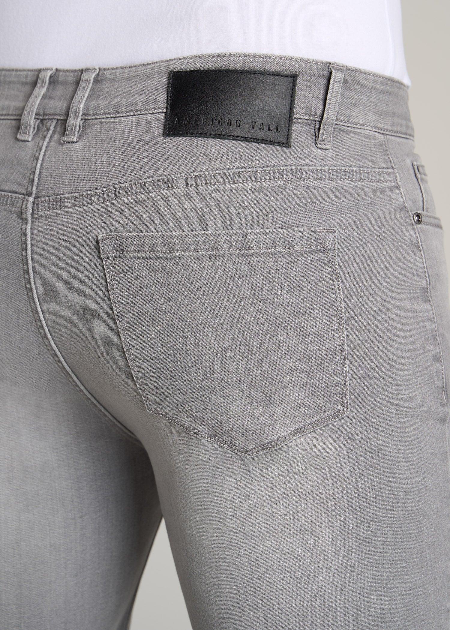 Dylan SLIM-FIT Jeans for Tall Men in Concrete Grey Product Image