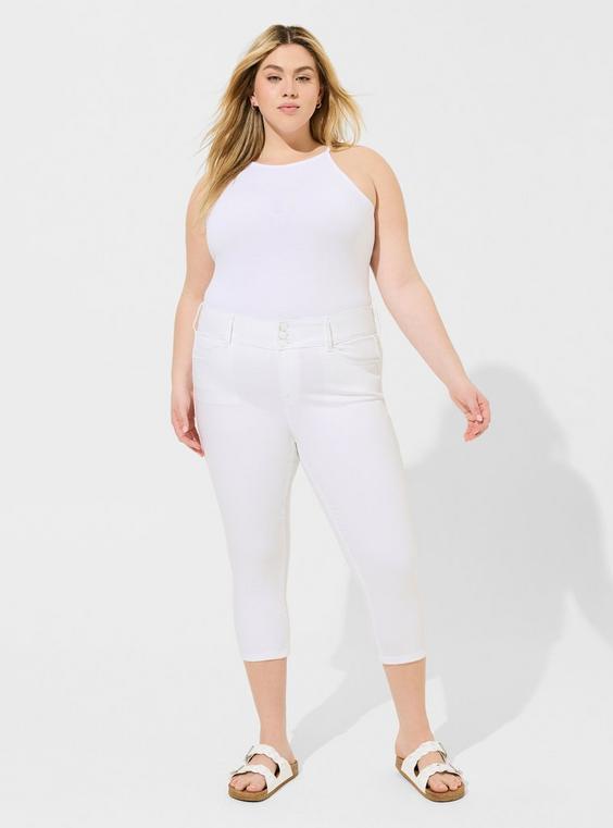 High-Rise SUPERSKINNY Crop Jegging Skinny Jeans Product Image