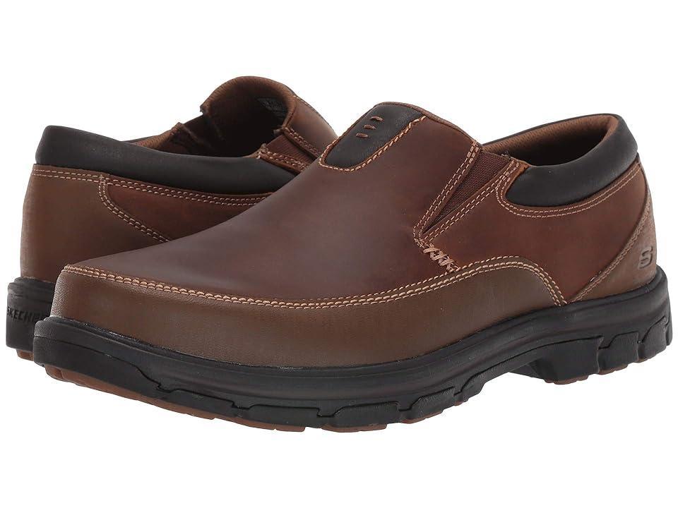 SKECHERS Segment The Search (Dark Brown) Men's Shoes Product Image