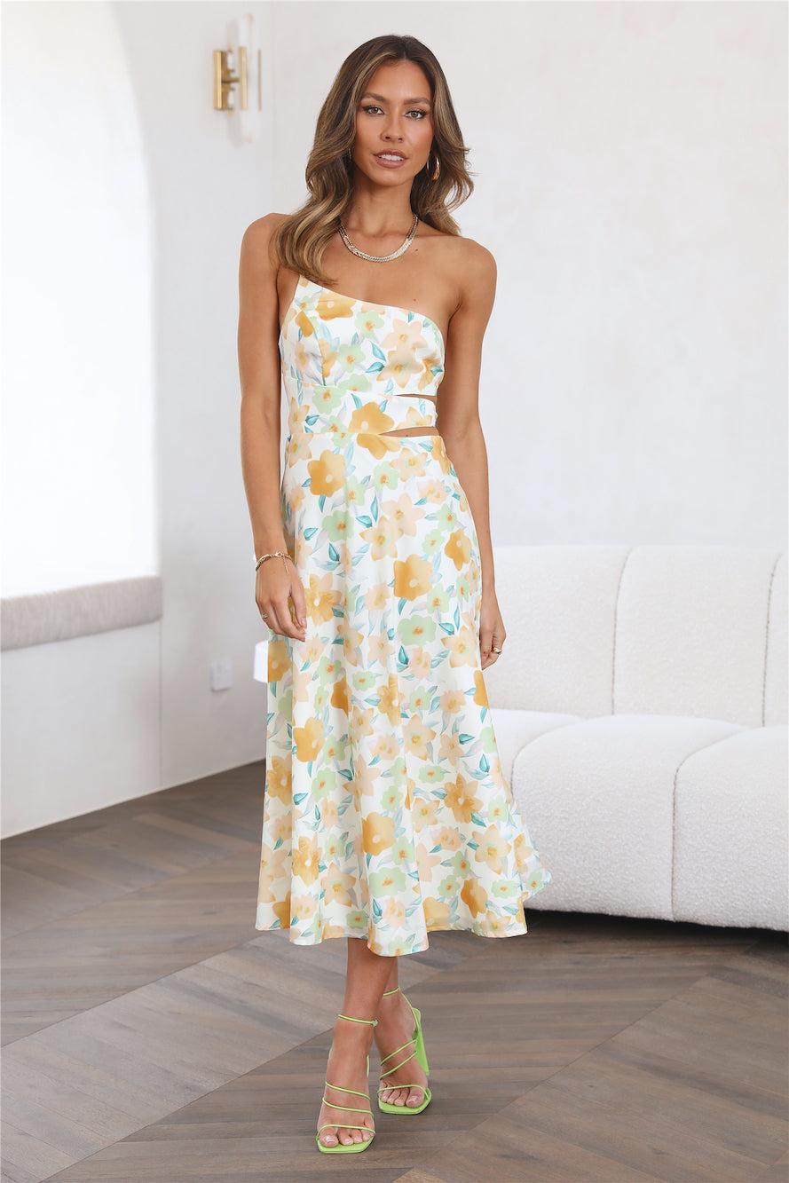 Beach Walks Midi Dress Floral Product Image