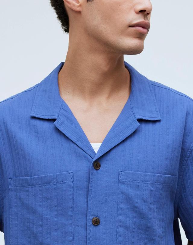 Easy Short-Sleeve Shirt in Stripe Product Image