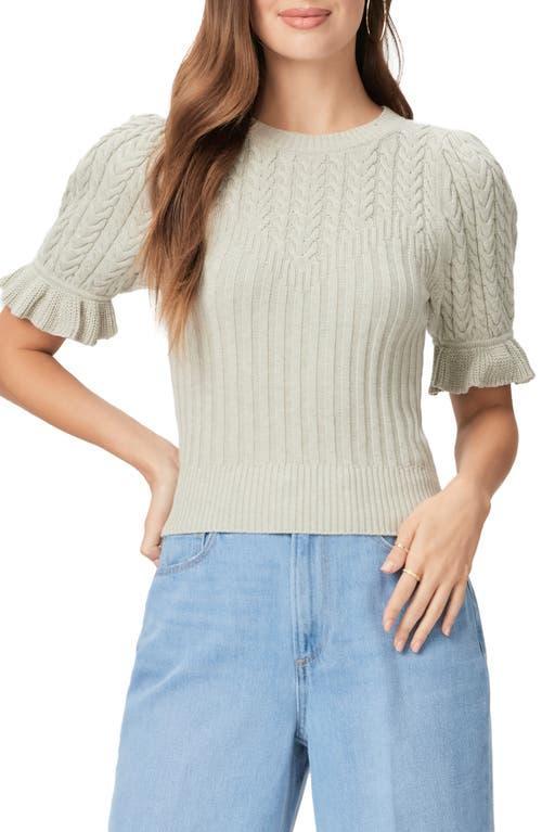 PAIGE Ansa Sweater Top in Sage. - size XL (also in XS, S, M, L) Product Image