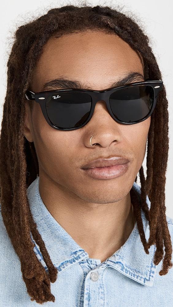 Ray-Ban RB2140 Wayfarer Outsiders Oversized Sunglasses | Shopbop Product Image