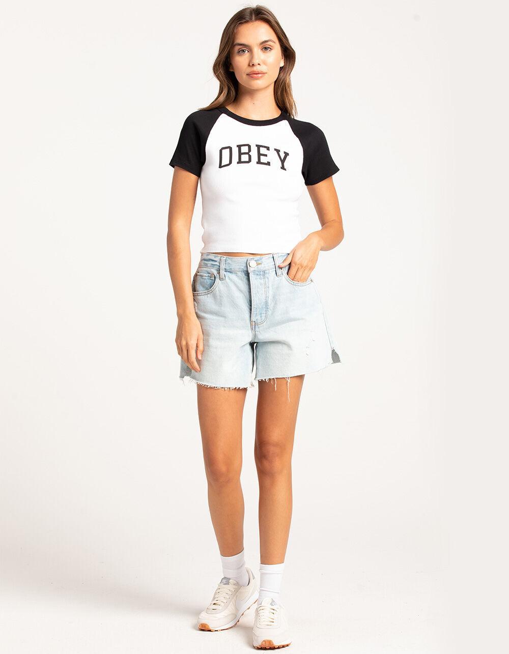 OBEY Stevie Womens Raglan Tee Product Image