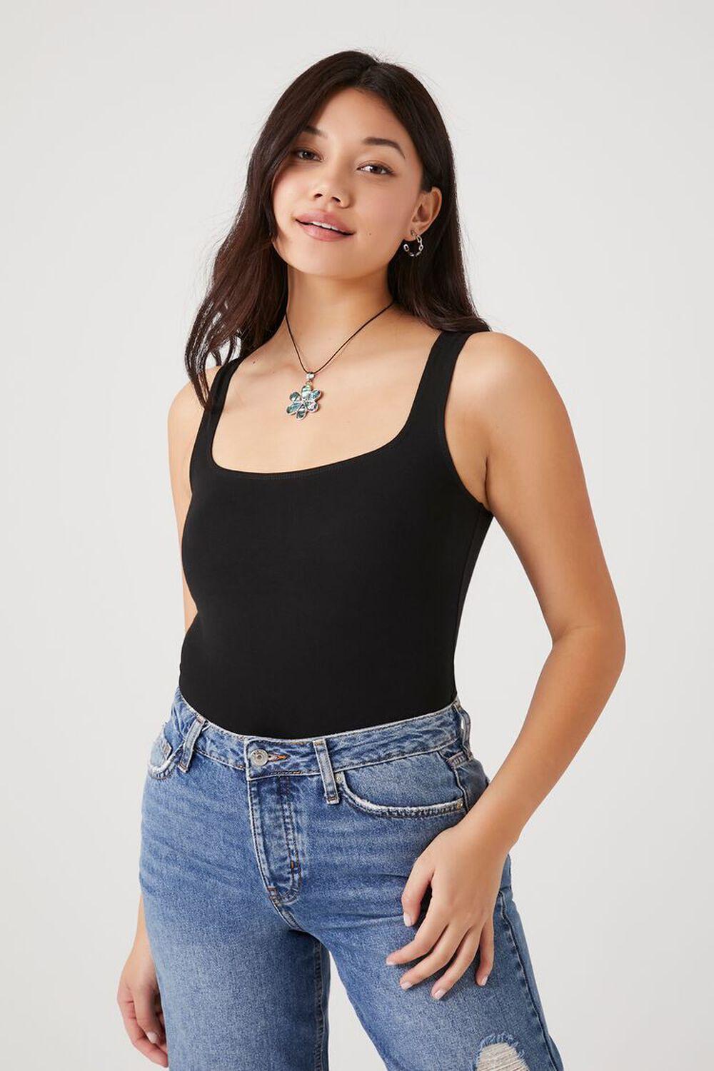 Cotton Bodysuit | Forever 21 Product Image