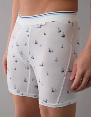 AEO Men's Boats 6" Ultra Soft Boxer Brief Product Image