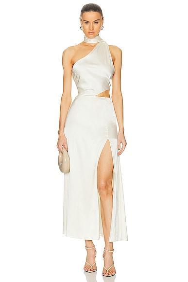 LPA Abriana Dress Cream. (also in S). Product Image