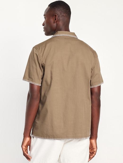 Short-Sleeve Camp Shirt Product Image