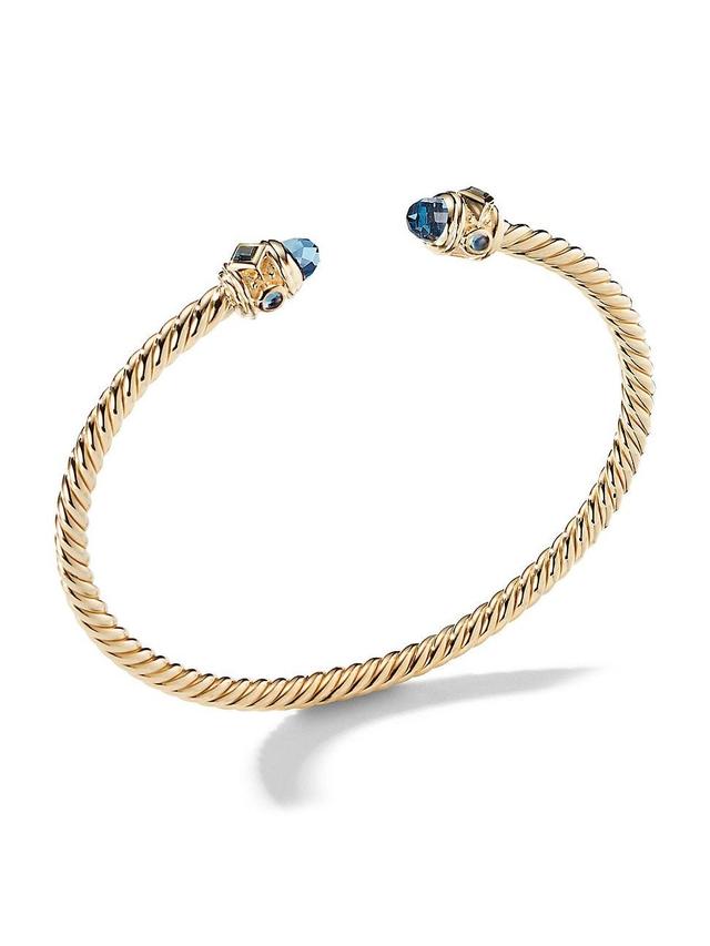 Womens Renaissance Cablespira Bracelet in 18K Yellow Gold Product Image