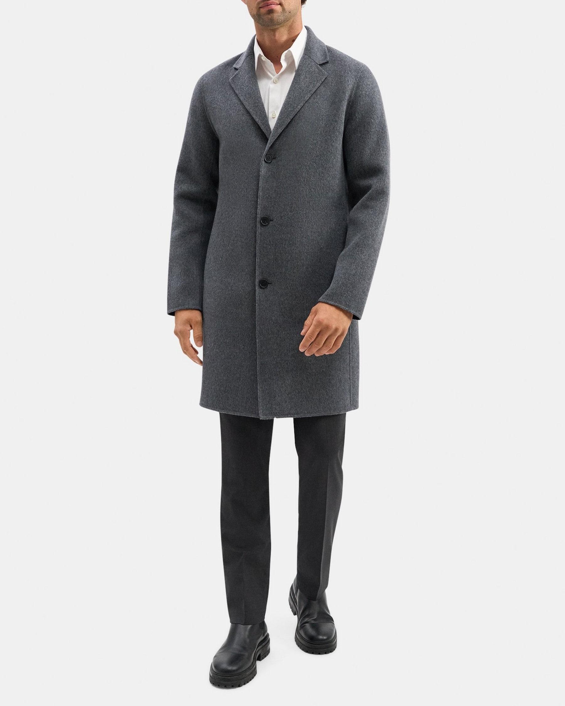 Tailored Coat in Double-Face Wool-Cashmere Product Image