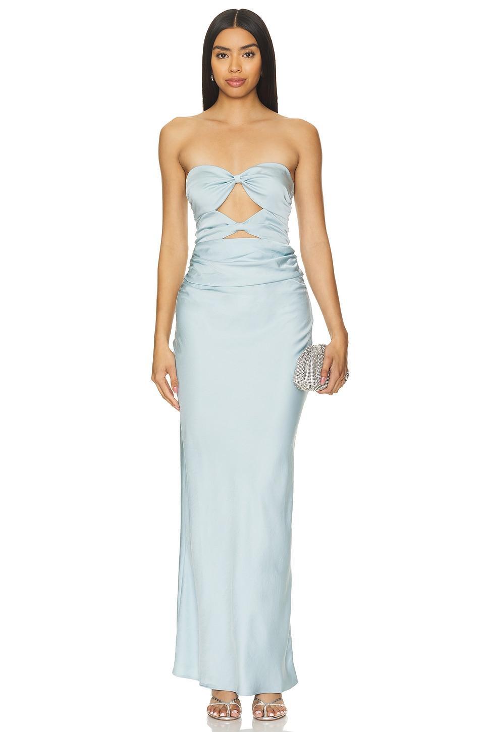 Rochelle Twist Strapless Dress Bec + Bridge Product Image