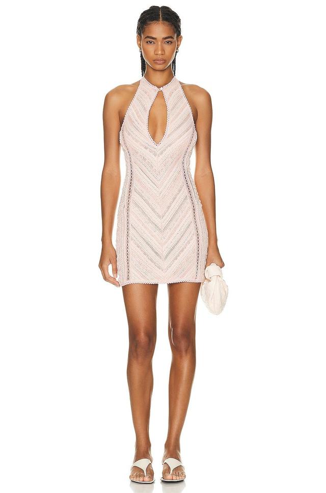 Charo Ruiz Ibiza Massay Mini Dress Pink. (also in S, XS). Product Image