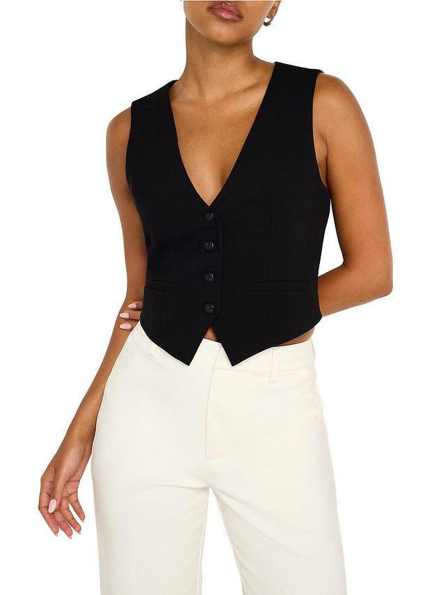 Womens Suiting Vest Product Image