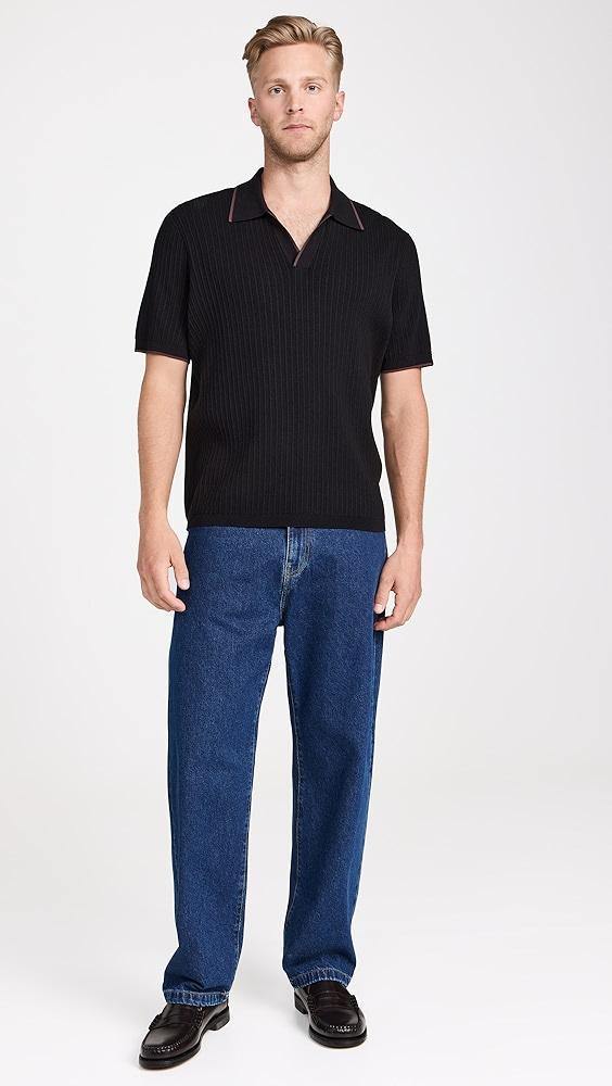 rag & bone Harbor Johnny Collar Polo | Shopbop Product Image