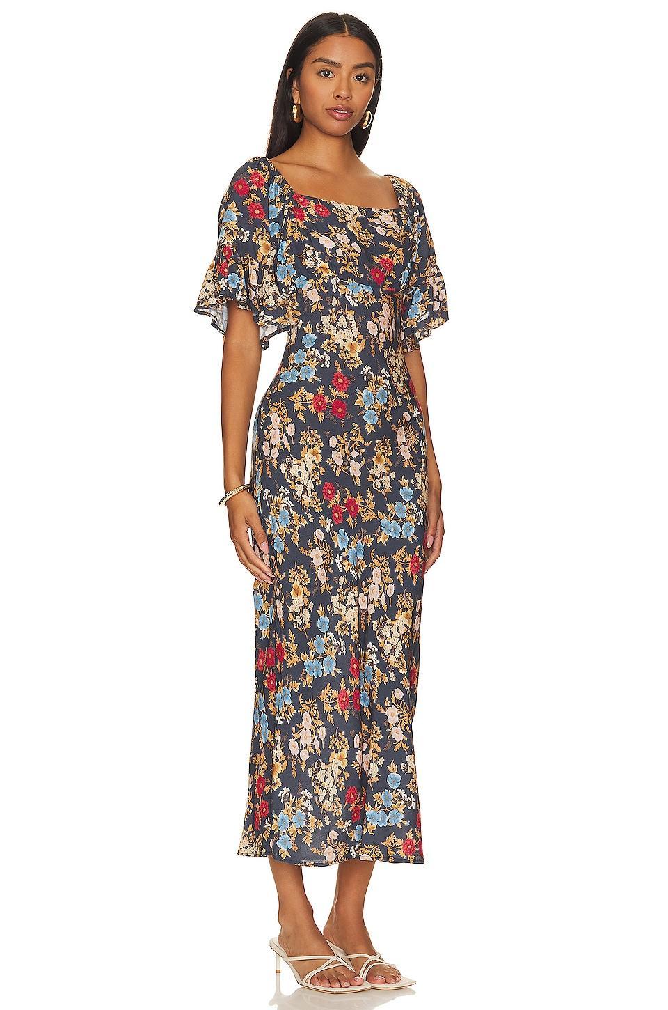 Flora Midi Dress SPELL Product Image