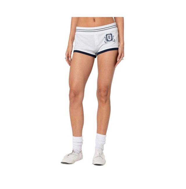 Edikted Womens Academia boxer brief shorts Product Image