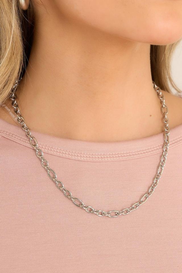 Totally Magical Silver Layered Necklace Product Image