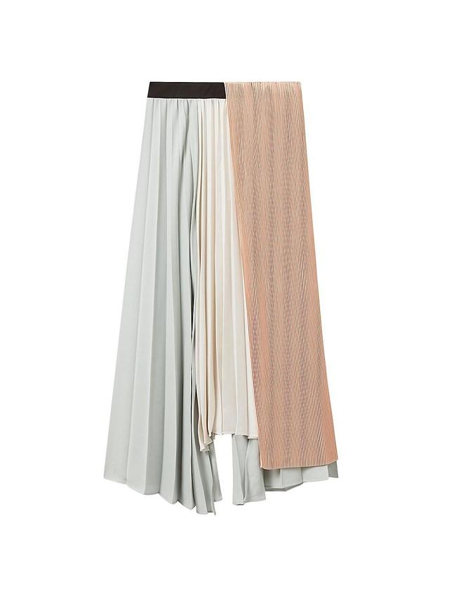 Womens Maddie Pleated Maxi Skirt Product Image