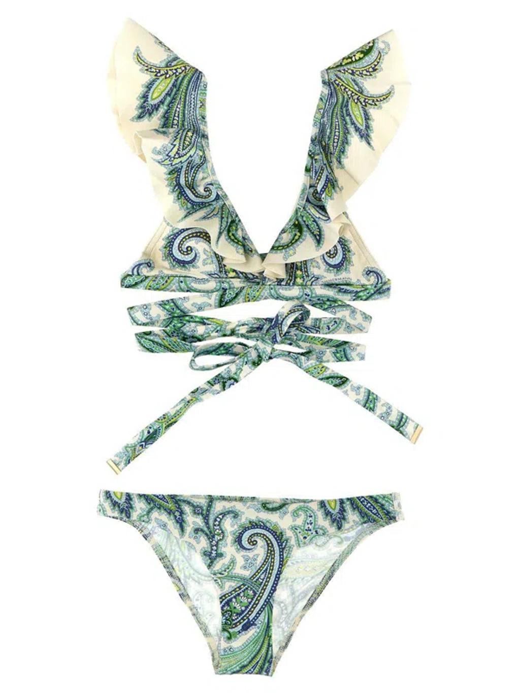 ZIMMERMANN Swimwear In Green Product Image