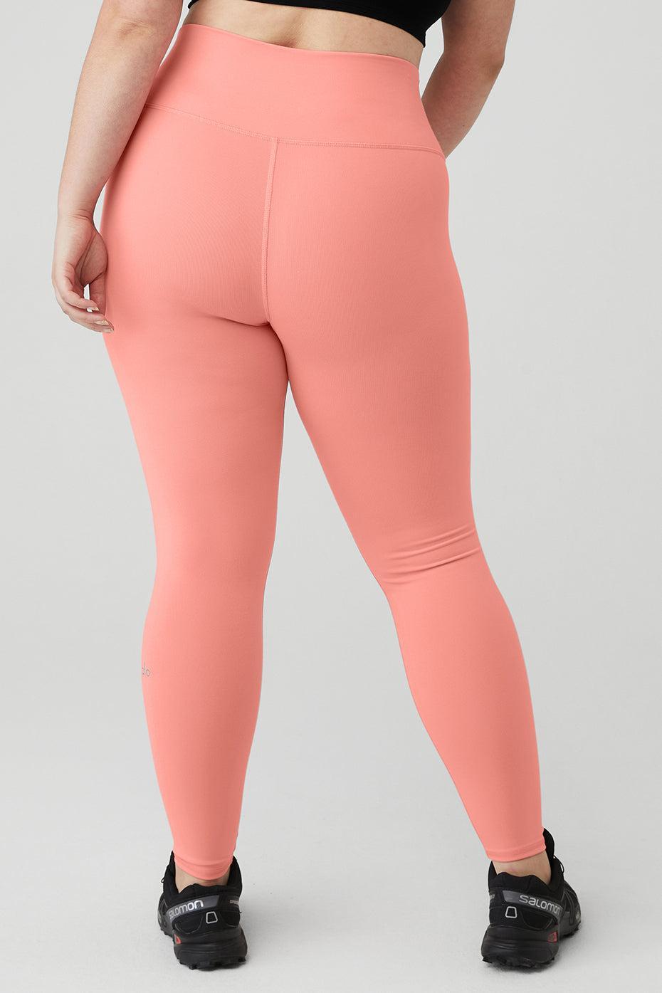 High-Waist Airbrush Legging - Strawberry Lemonade Female Product Image