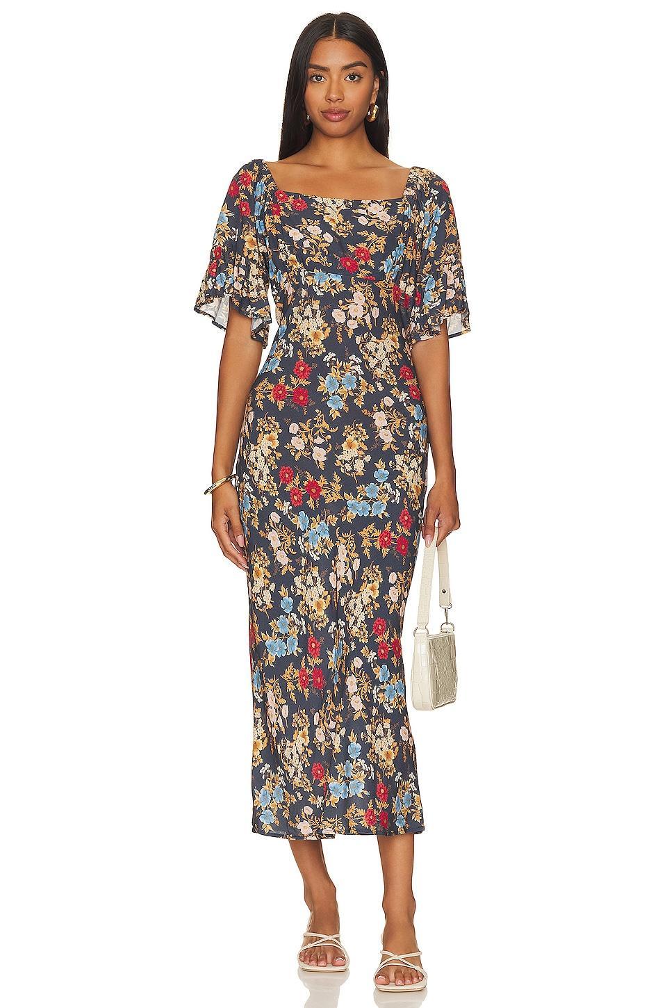 Flora Midi Dress SPELL Product Image