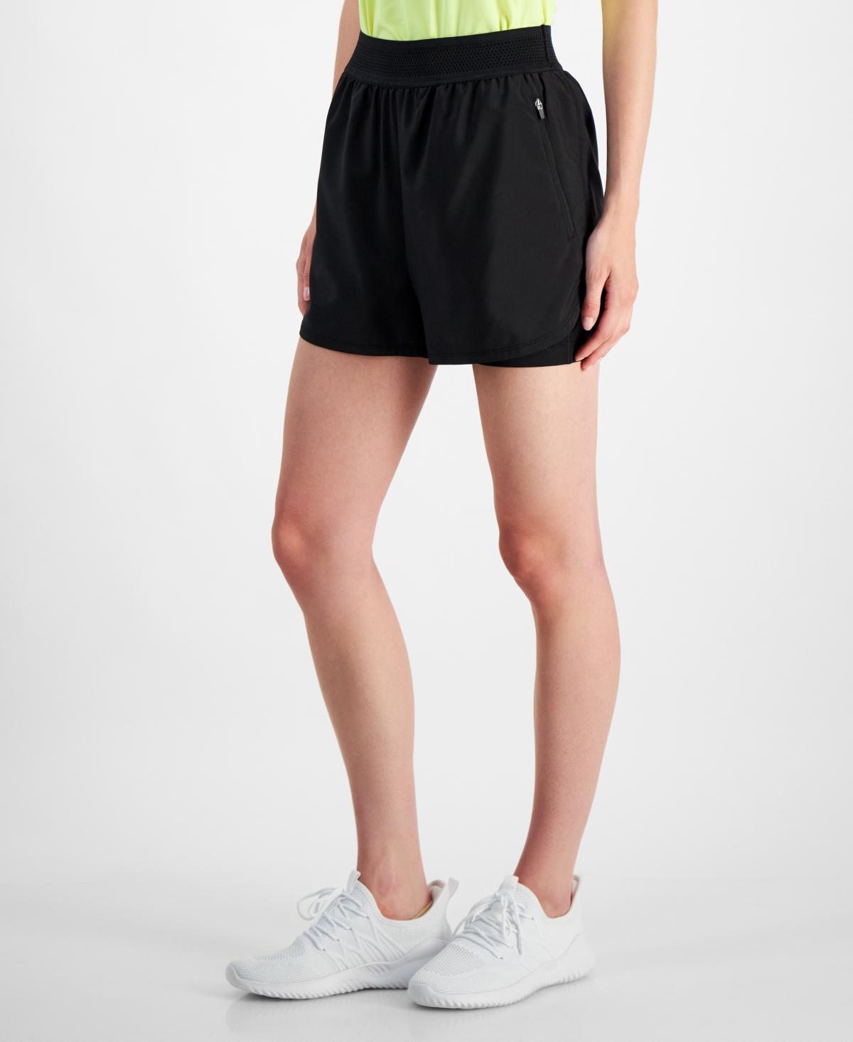 Id Ideology Womens 3-In-1 Layered Running Shorts, Created for Macys Product Image