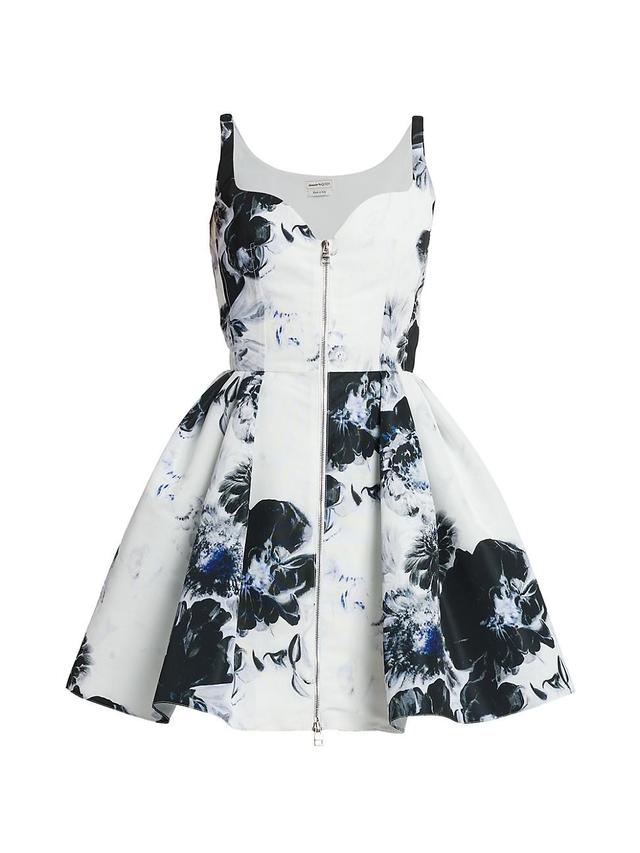 Womens Chiaroscuro Floral Minidress Product Image