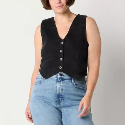 a.n.a Denim Womens Vest Product Image